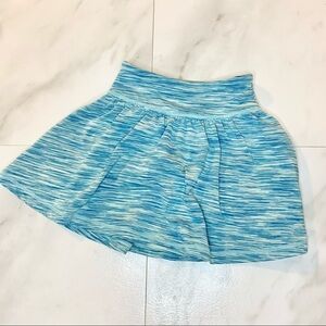 Z by Zella girl blue striped skort XS active